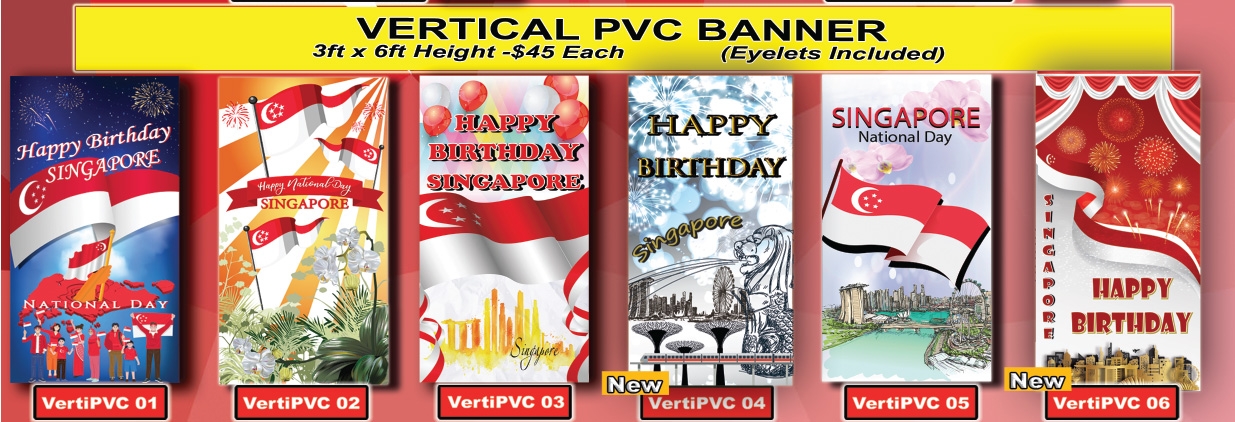 Vertical PVC Banners