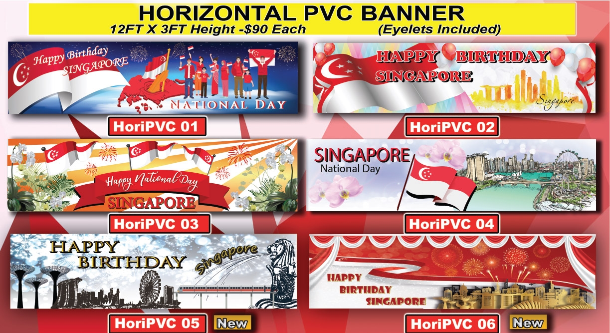 Horizontal PVC Banners