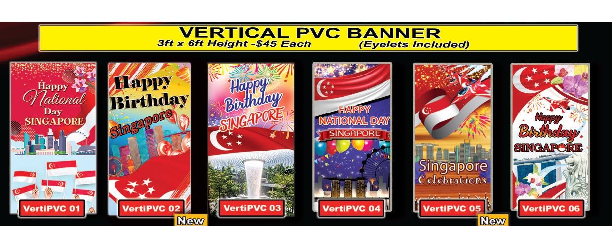 Vertical PVC Banners