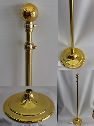 Adjustable Flag Stands (Gold)