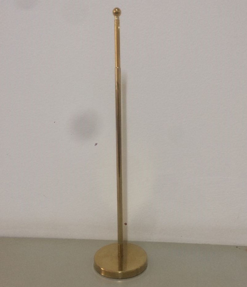 Stainless Steel Table Flag Stand (Single and Adjustable)